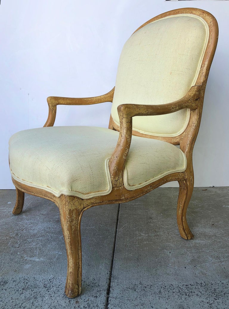 Vintage Kreiss Overscale Fauteuil Lounge Chairs, Pair For Sale at