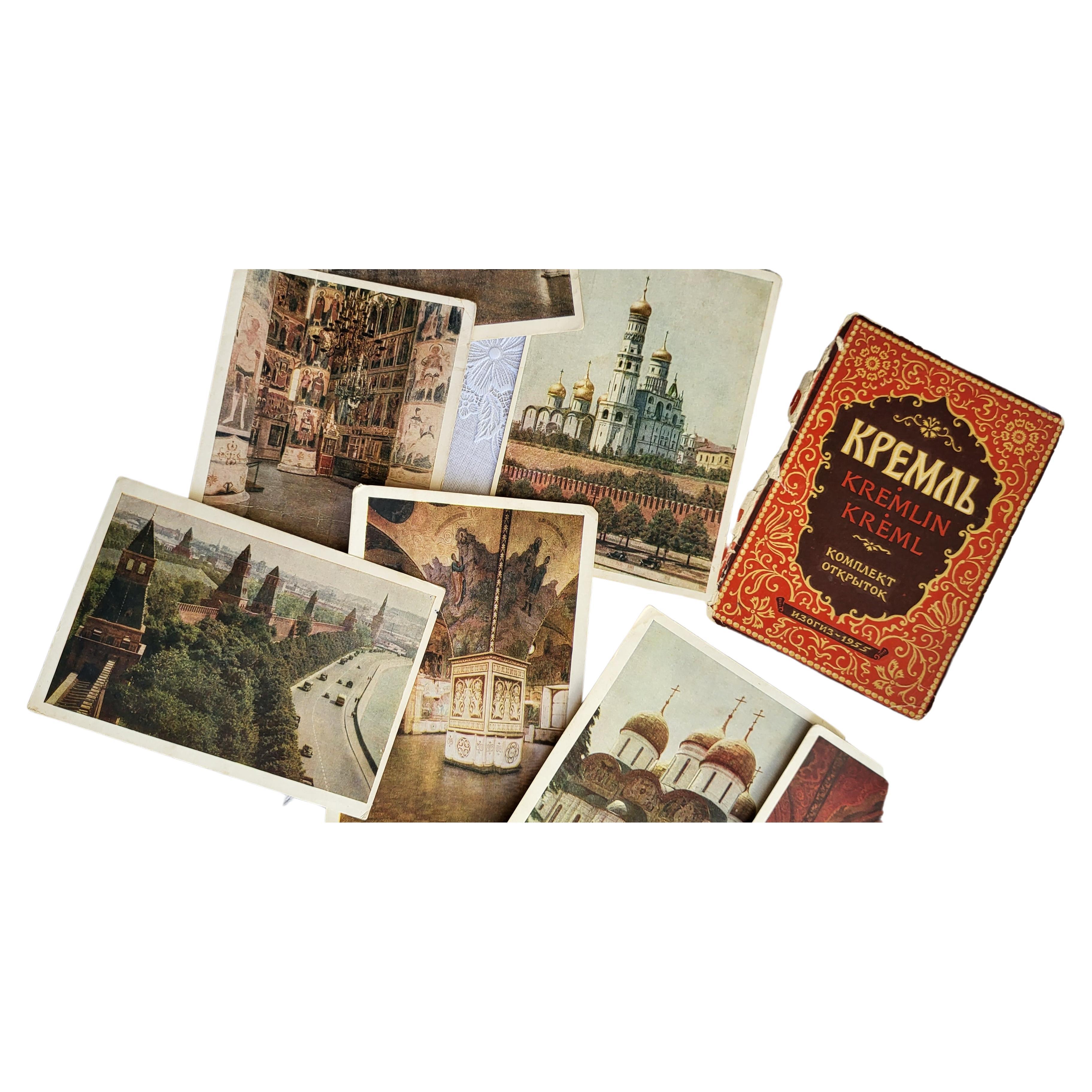 Vintage Kremlin Postcards Collection 'circa 1955', 1j03