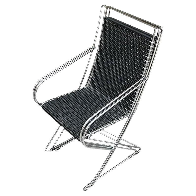 Chaise Kreuzschwinger de Till Behrens pour Schlubach