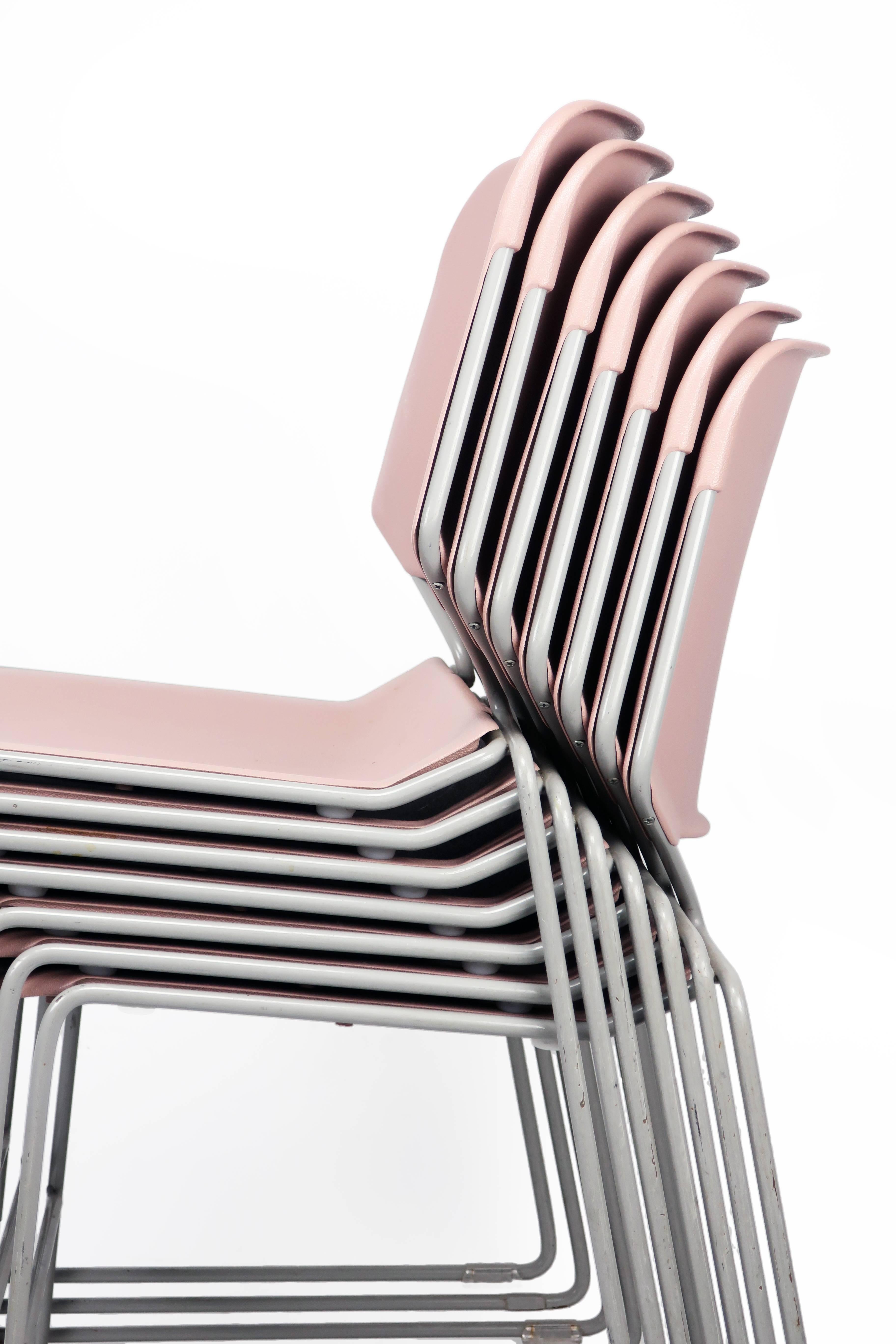 American Vintage Krueger Matrix Stacking Side Chairs