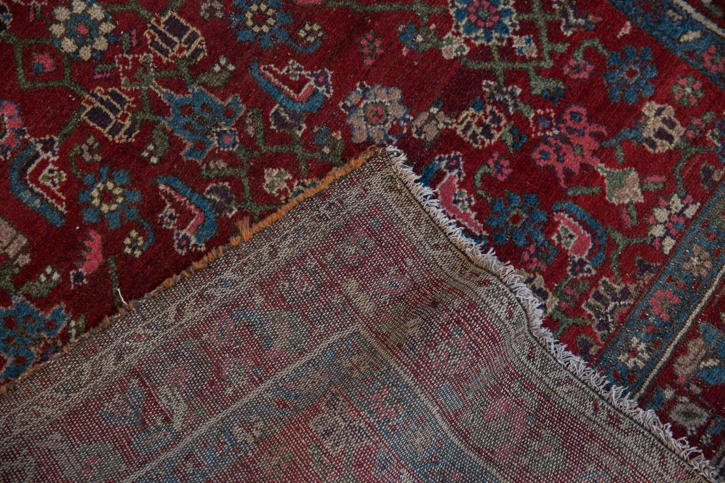 Vintage Kurdish Hamadan Rug For Sale 2