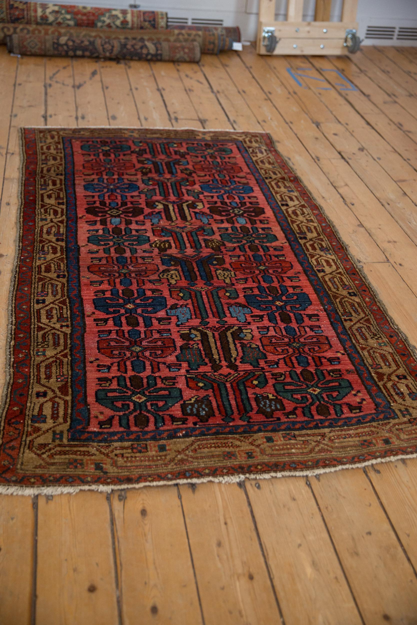 Perse Tapis vintage kurde de Hamadan en vente