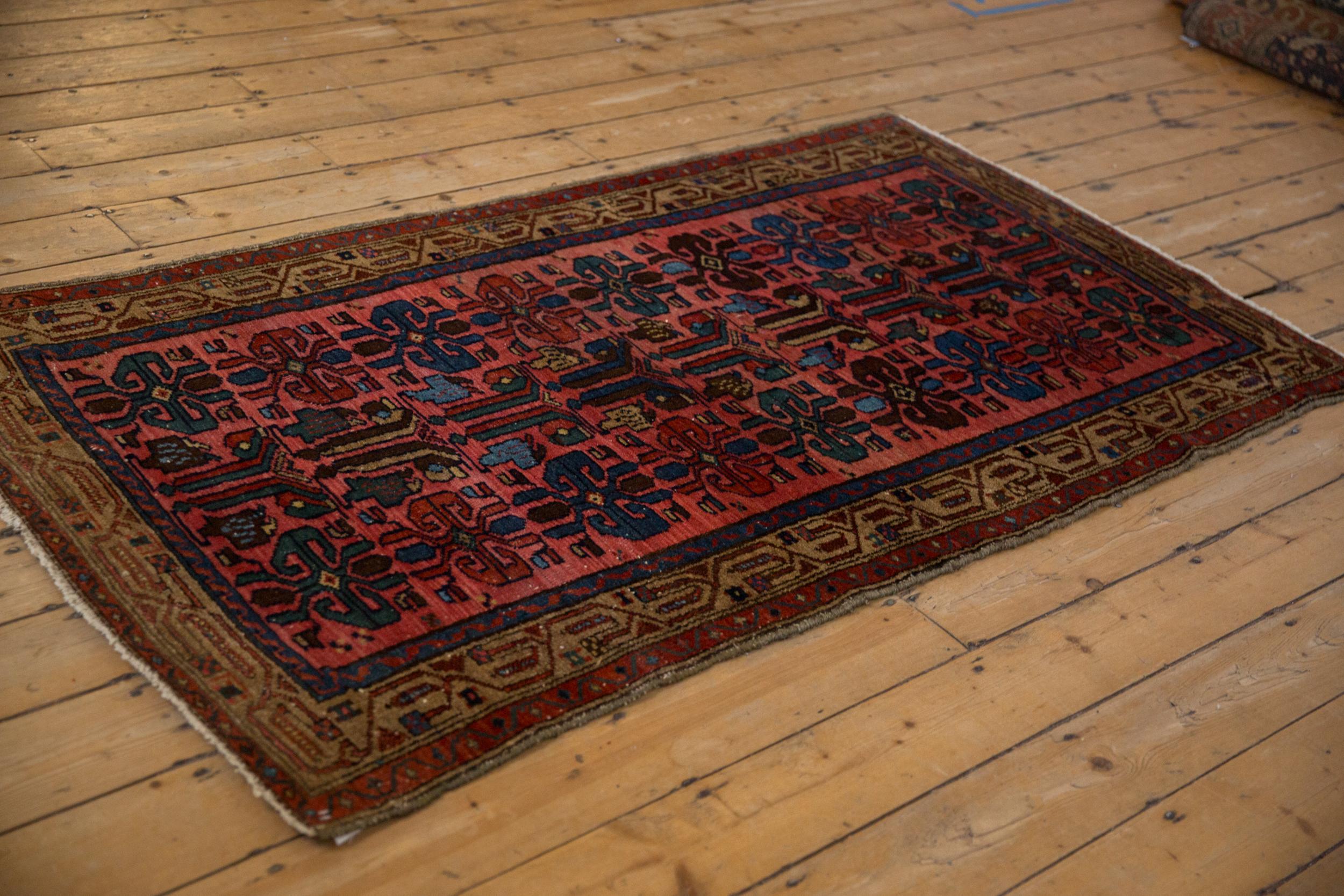 Tapis vintage kurde de Hamadan Bon état - En vente à Katonah, NY