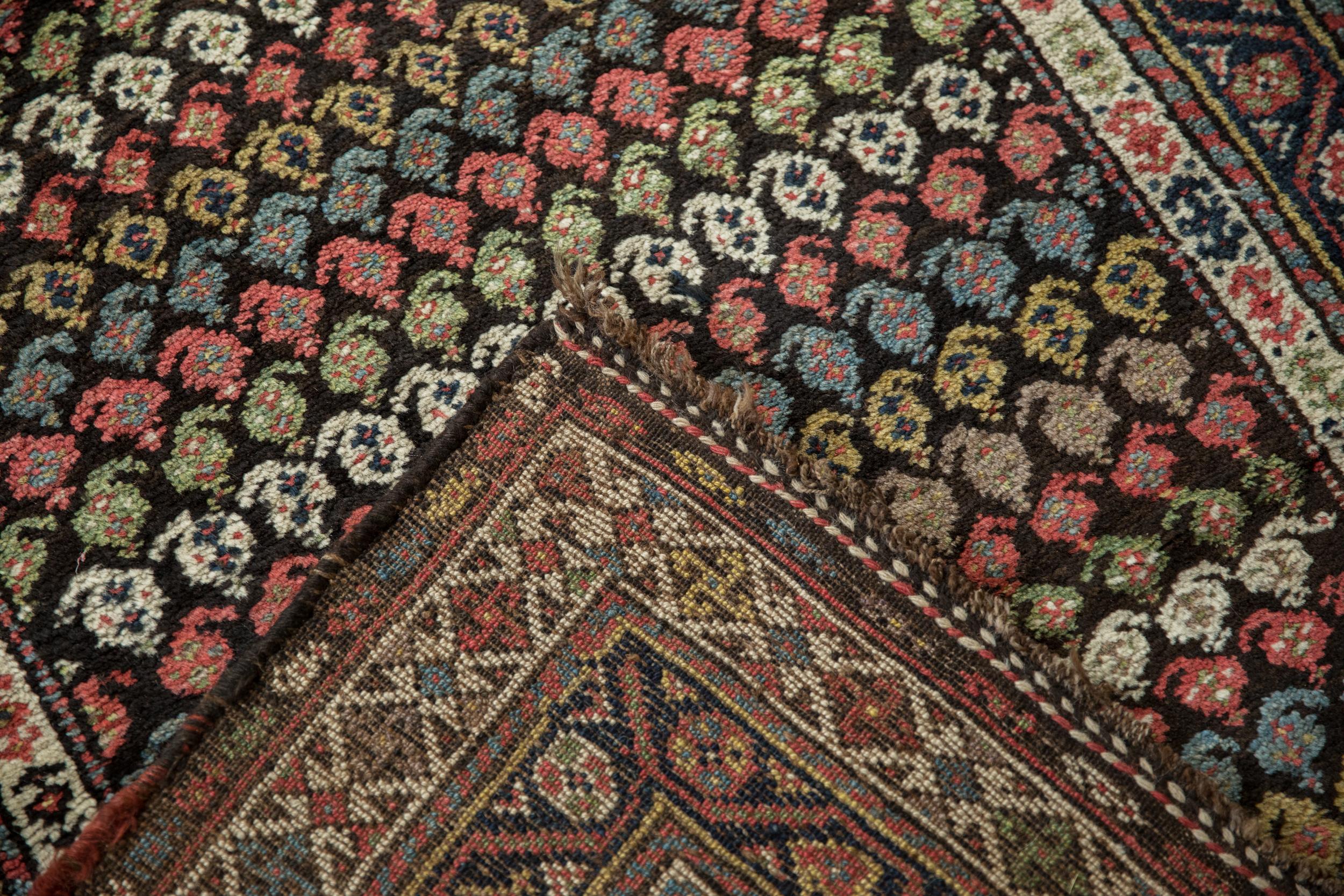 Vintage Kurdisch Hamadan Teppich Läufer (Wolle) im Angebot