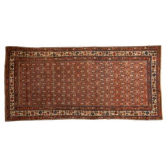 Tappeto vintage curdo Hamadan Runner