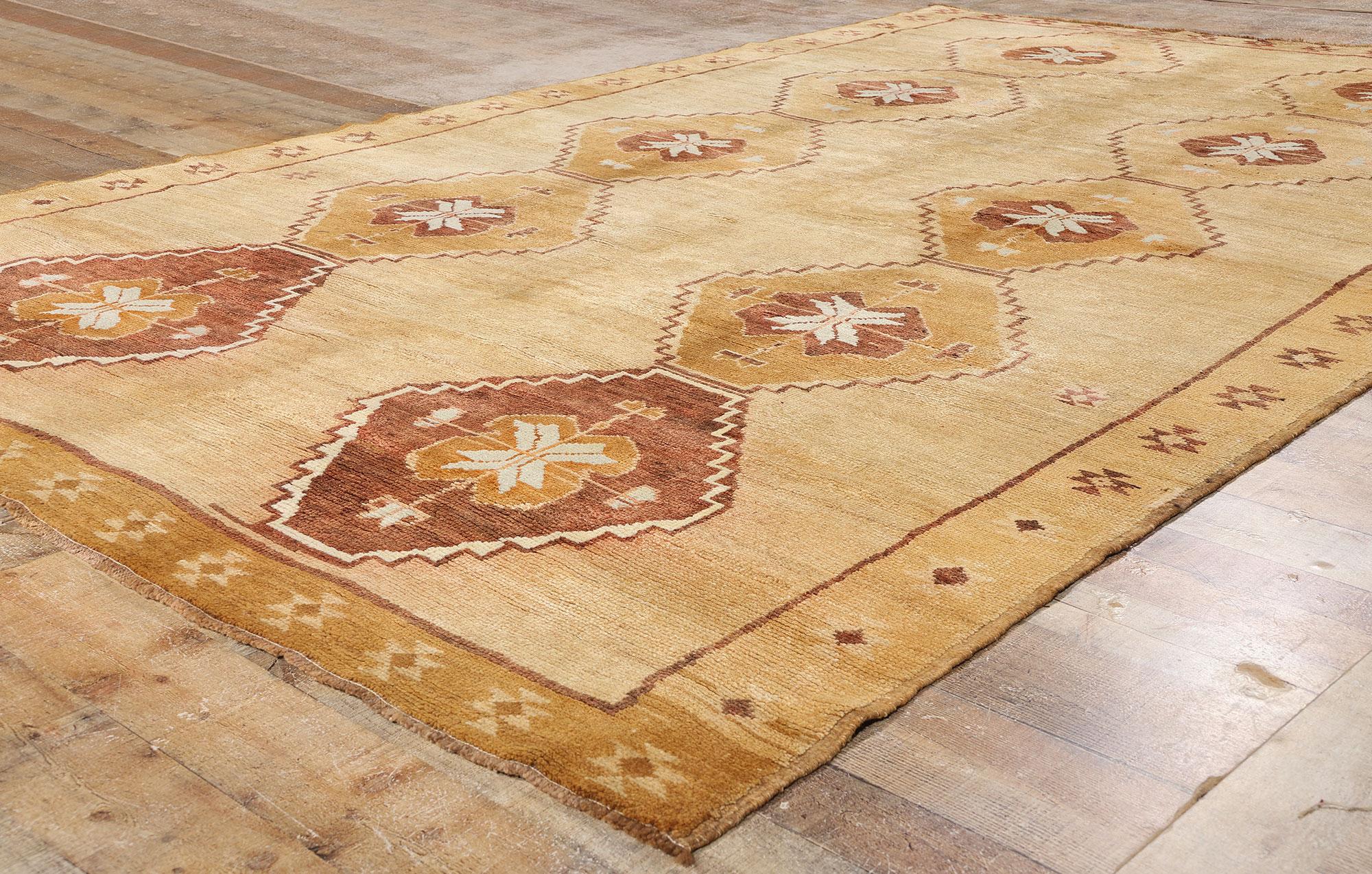 Alfombra kurda turca de Kars de 1950 con estilo moderno en venta 5