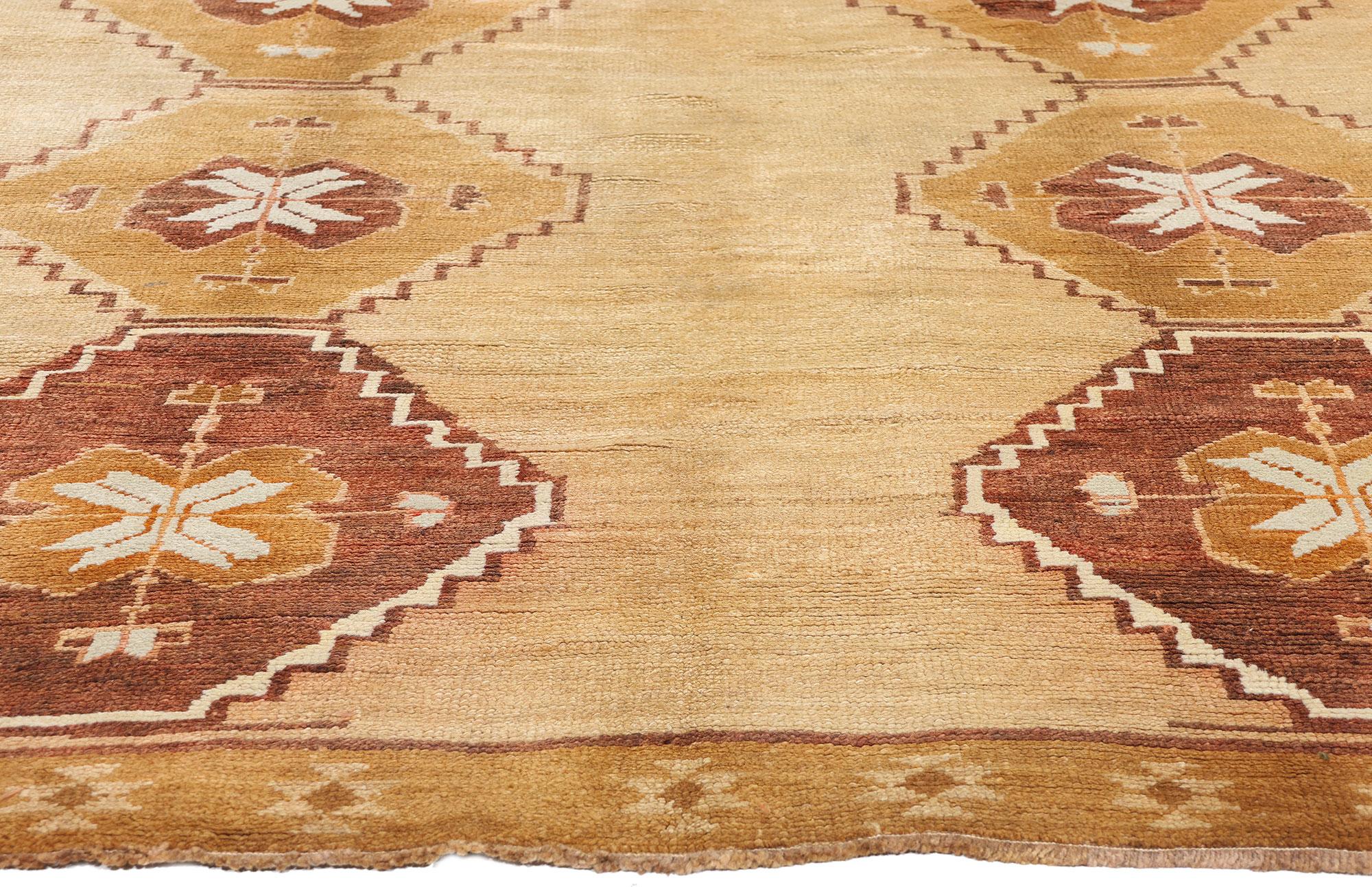Alfombra kurda turca de Kars de 1950 con estilo moderno siglo XX en venta