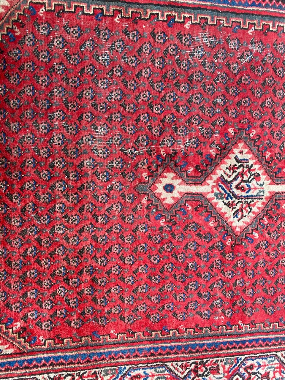 Vintage Kurdish Mir Rug For Sale 3