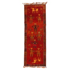 Tapis pictural kurde, histoire d'amour tragique du roi Khosrow et de la reine Shiri