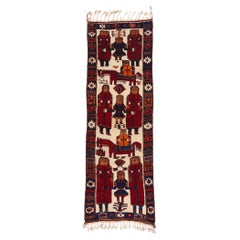 Tapis pictural kurde, histoire d'amour tragique du roi Khosrow et de la reine Shiri