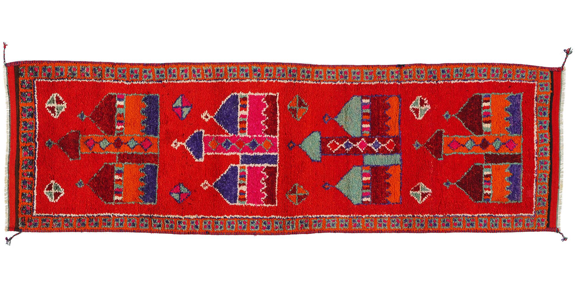 Vintage Kurdish Rug, Anatolian Enchantment Meets Midcentury Boho Chic For Sale 2