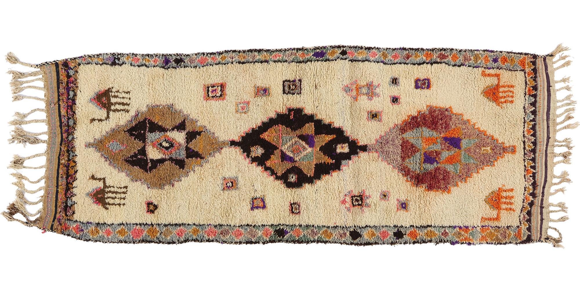 Vintage Kurdish Rug For Sale 2