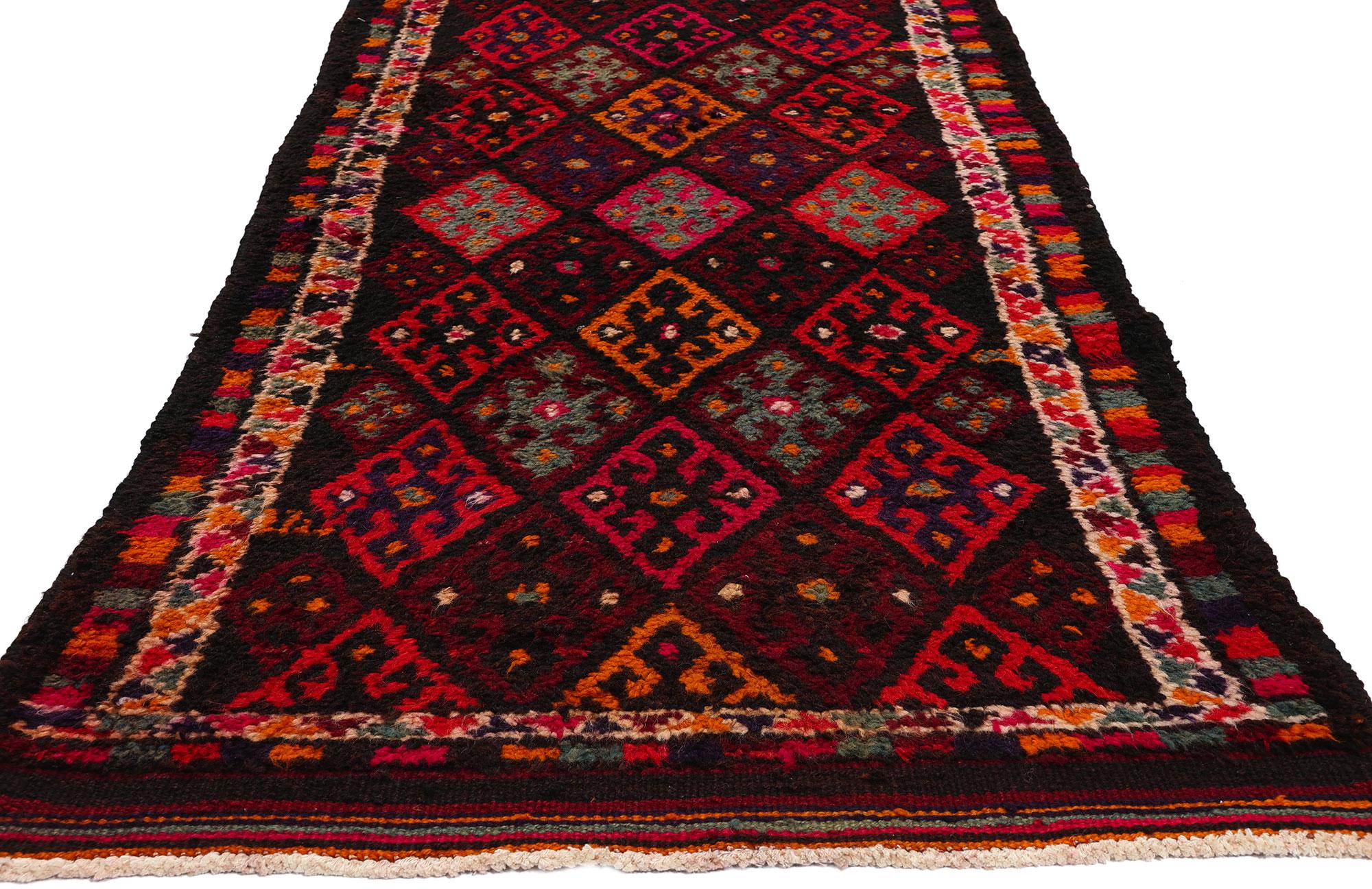 Turkish Vintage Kurdish Rug For Sale