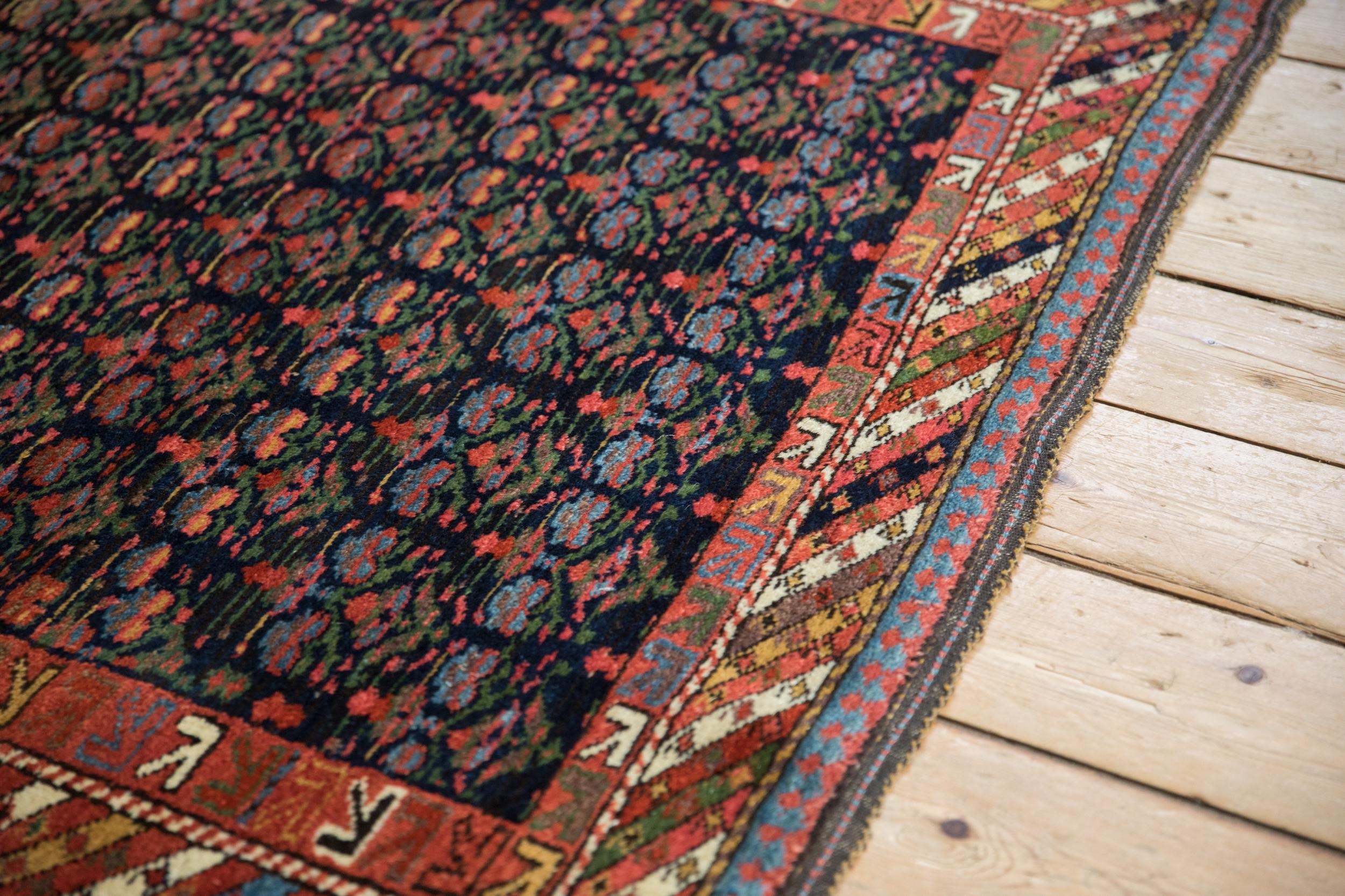 Hand-Knotted Vintage Kurdish Rug For Sale