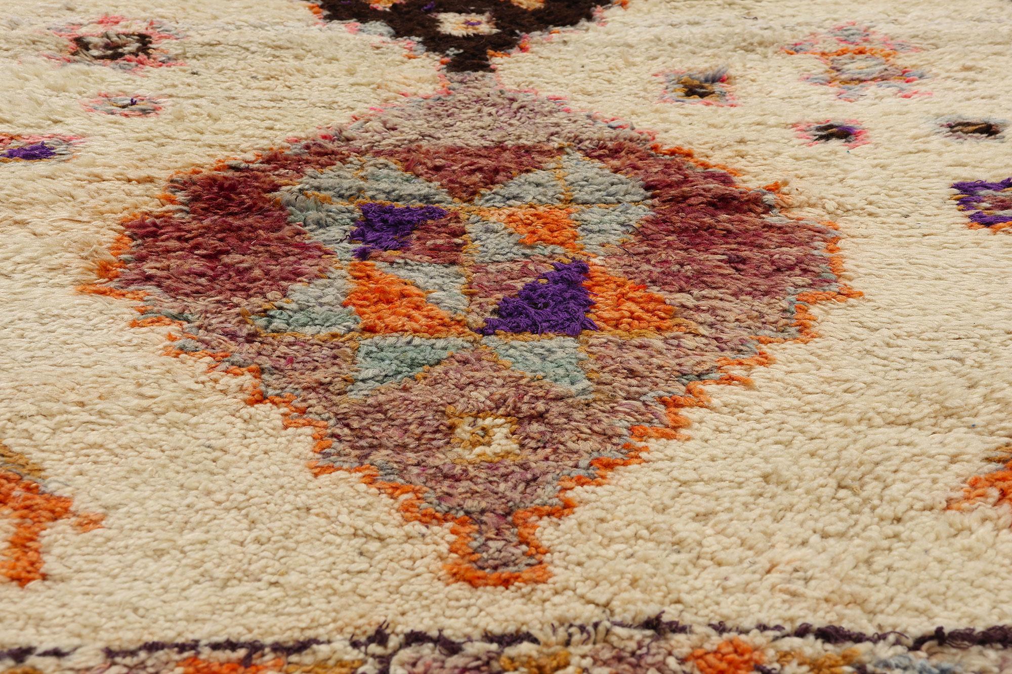 Hand-Knotted Vintage Kurdish Rug For Sale