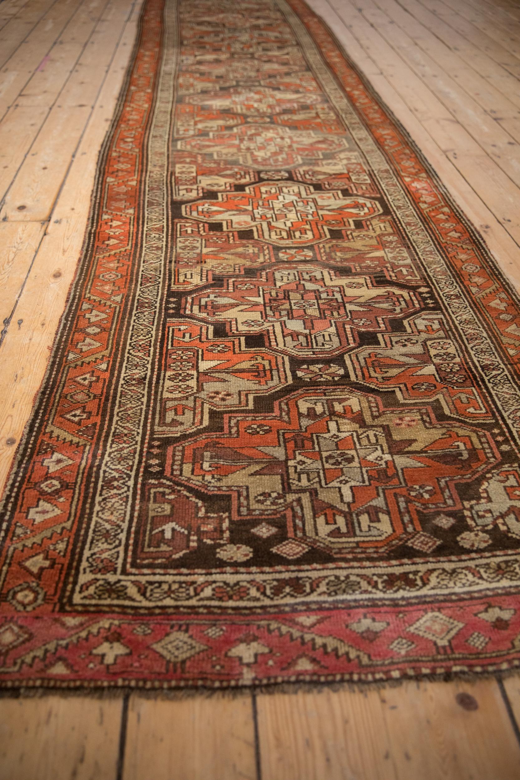 Iraqi Vintage Kurdish Rug Runner For Sale