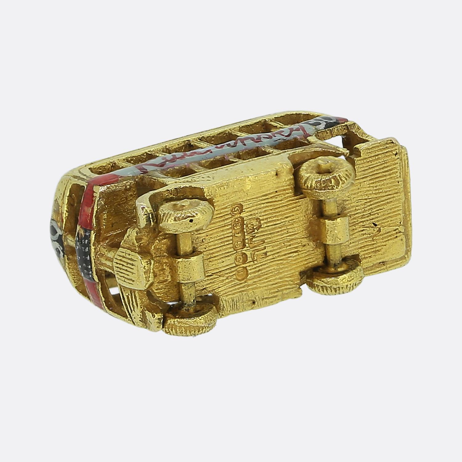 Vintage Kutchinsky Bus Charm For Sale 1