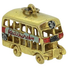 Vintage Kutchinsky Bus Charm