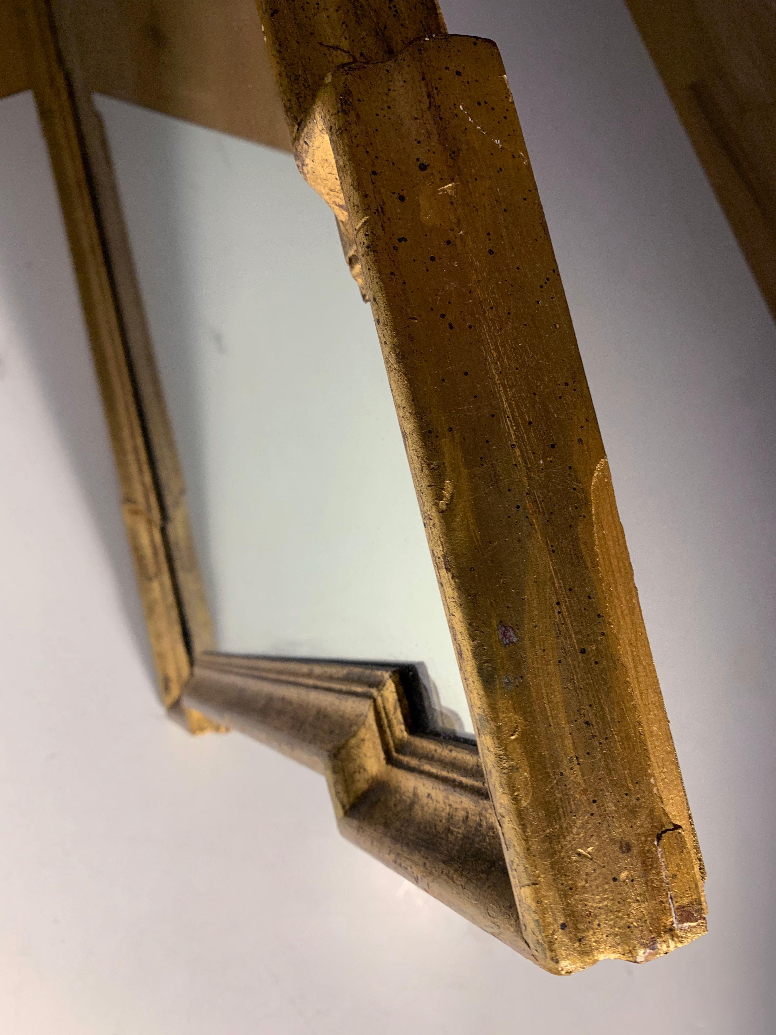 Wood Vintage La Barge Gilt Mirror
