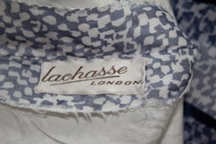 Vintage La Chasse Silk hiffon Dress and Coat