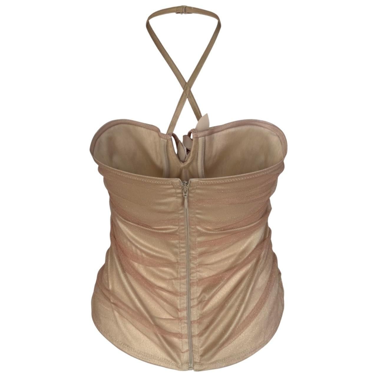 ✨ Vintage La Perla halter neck corset with flowers details
✨Pristine conditions
✨Size IT2 , fits XS or size 6 UK