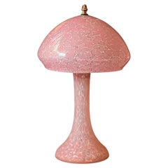 Lampes de table champignons françaises vintage La Rochere
