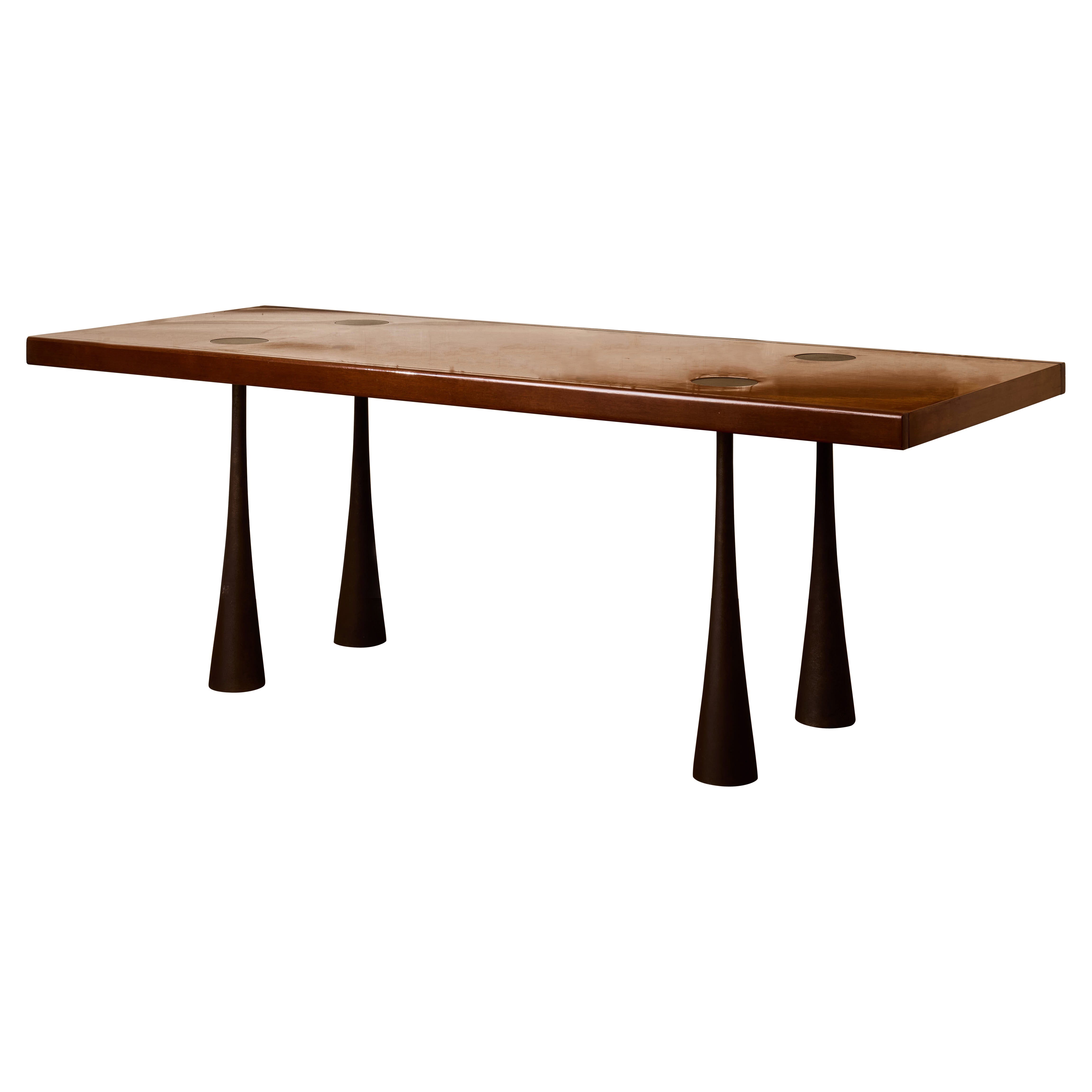 Vintage "La Sorgente Dei Mobili" table by Angelo Mangiarotti.
