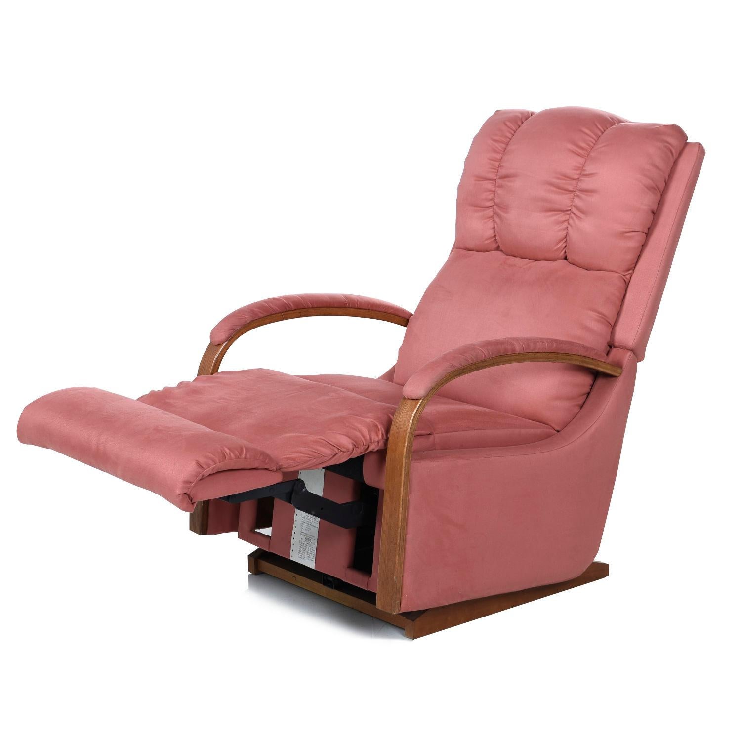 pink lazy boy recliner