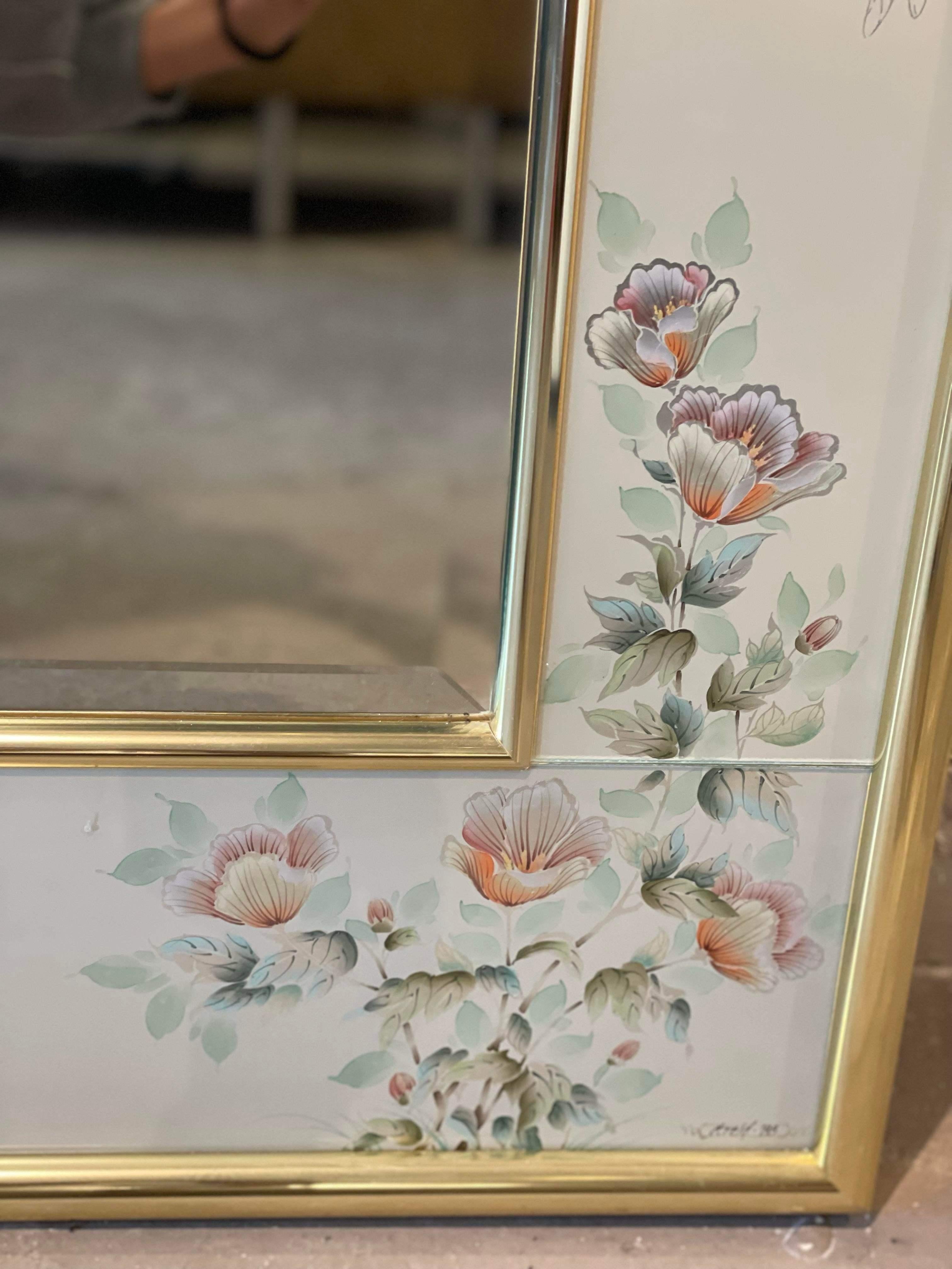 Specchio d'epoca LaBarge Chinoiserie in vendita 6