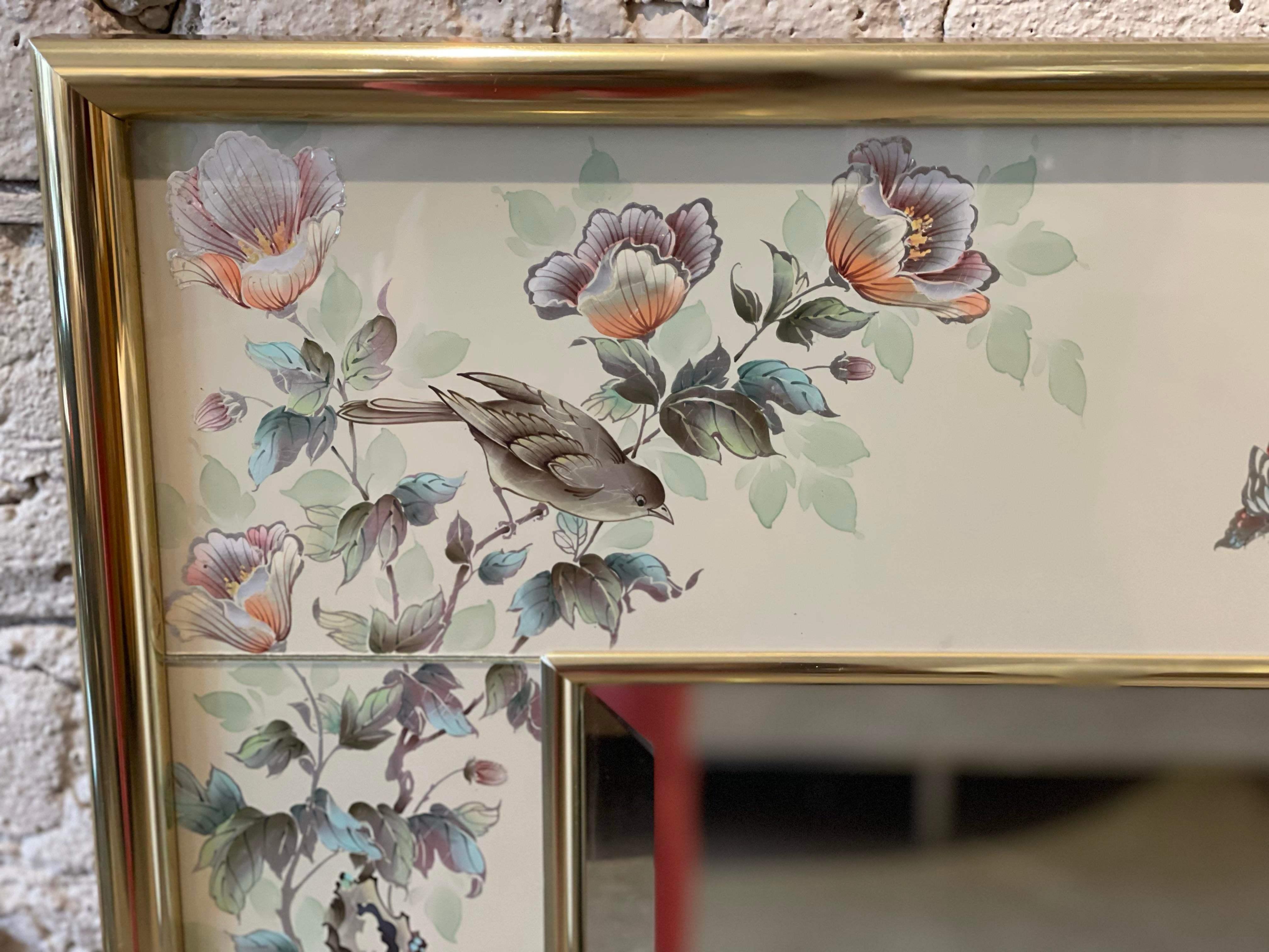 Specchio d'epoca LaBarge Chinoiserie in vendita 7