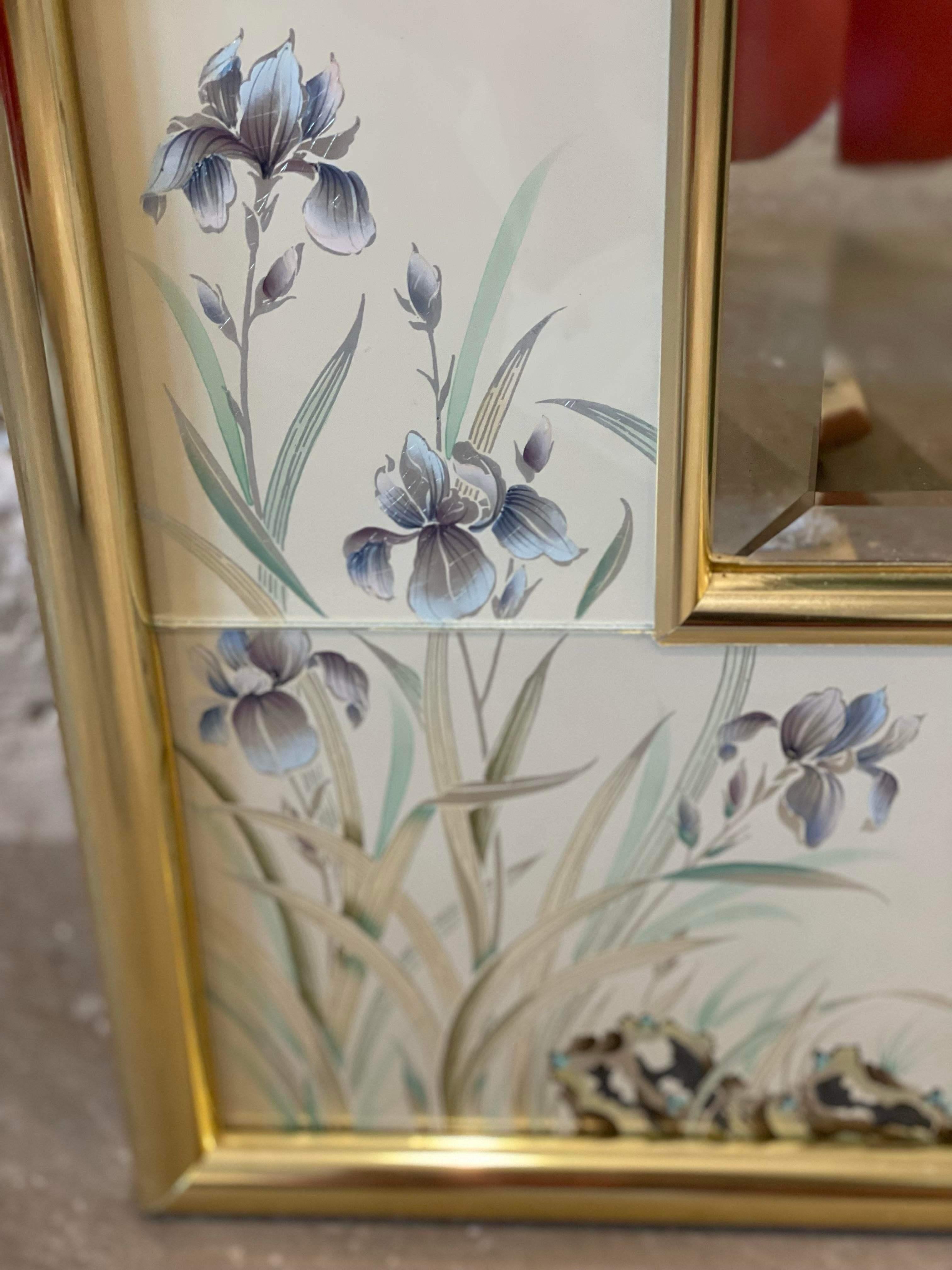 Specchio d'epoca LaBarge Chinoiserie in vendita 4