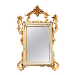 Vintage LaBarge Gilt Carved Wood Mirror