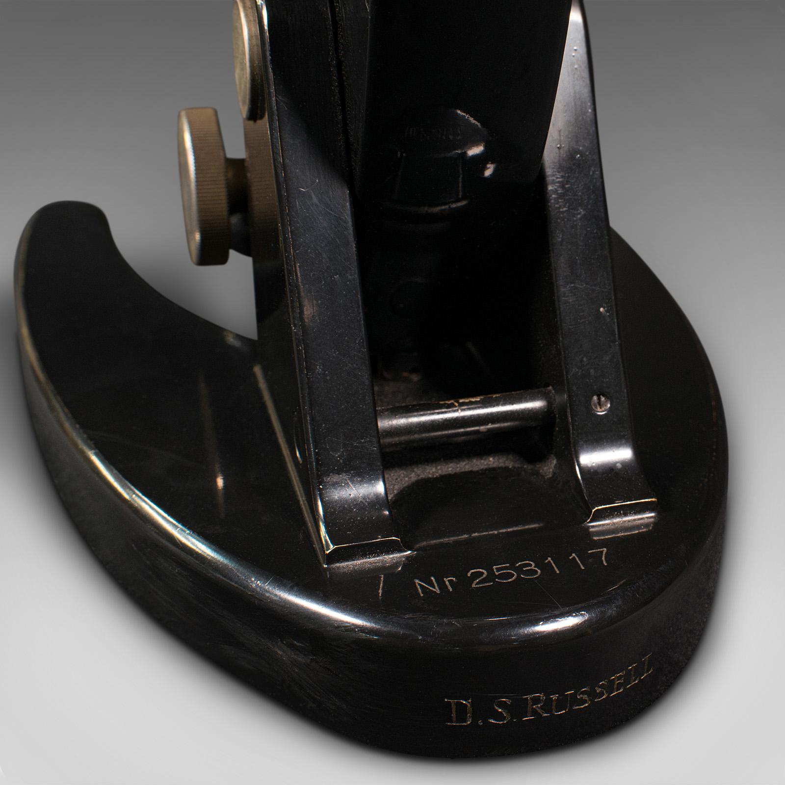 Vintage Laboratory Microscope, German, Scientific Instrument, Carl Zeiss Jena For Sale 1