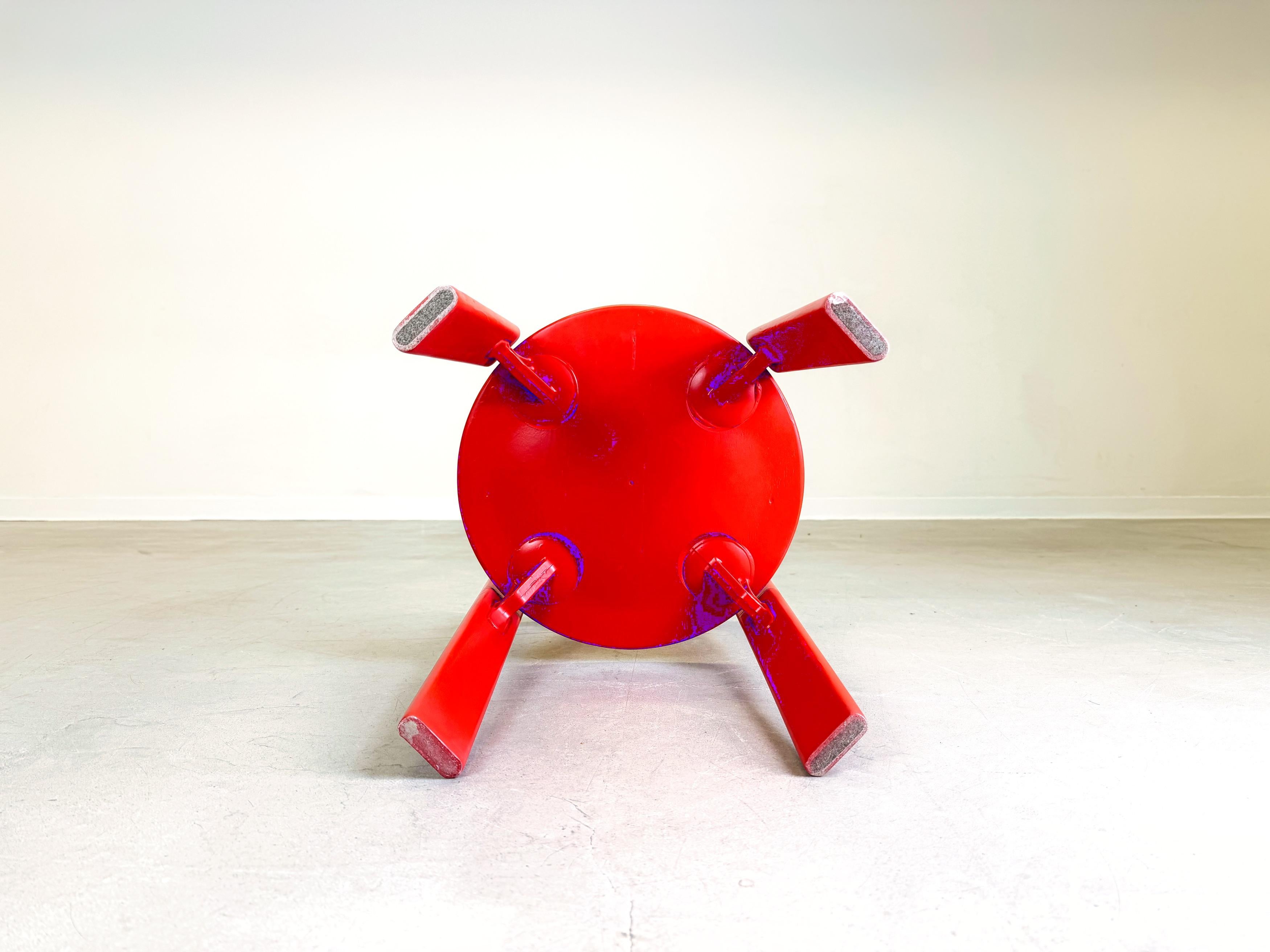 Vintage lacquered chair Bruno Rey Kusch & Co 1970s design For Sale 7