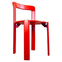 Vintage lacquered chair Bruno Rey Kusch & Co 1970s design