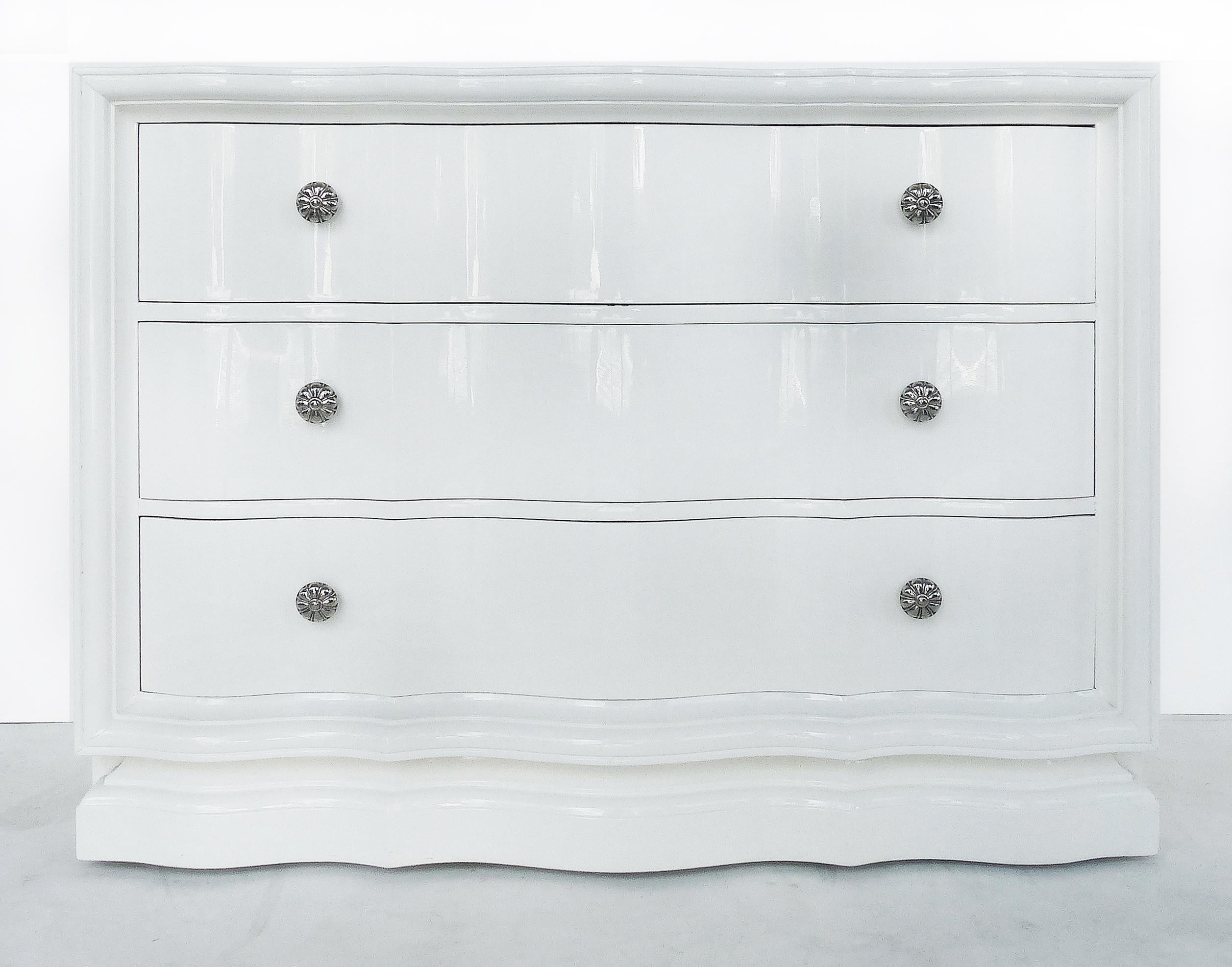 wavy chest of drawers