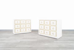 Vintage Lacquered "España" Chests of Drawers by Dorothy Draper