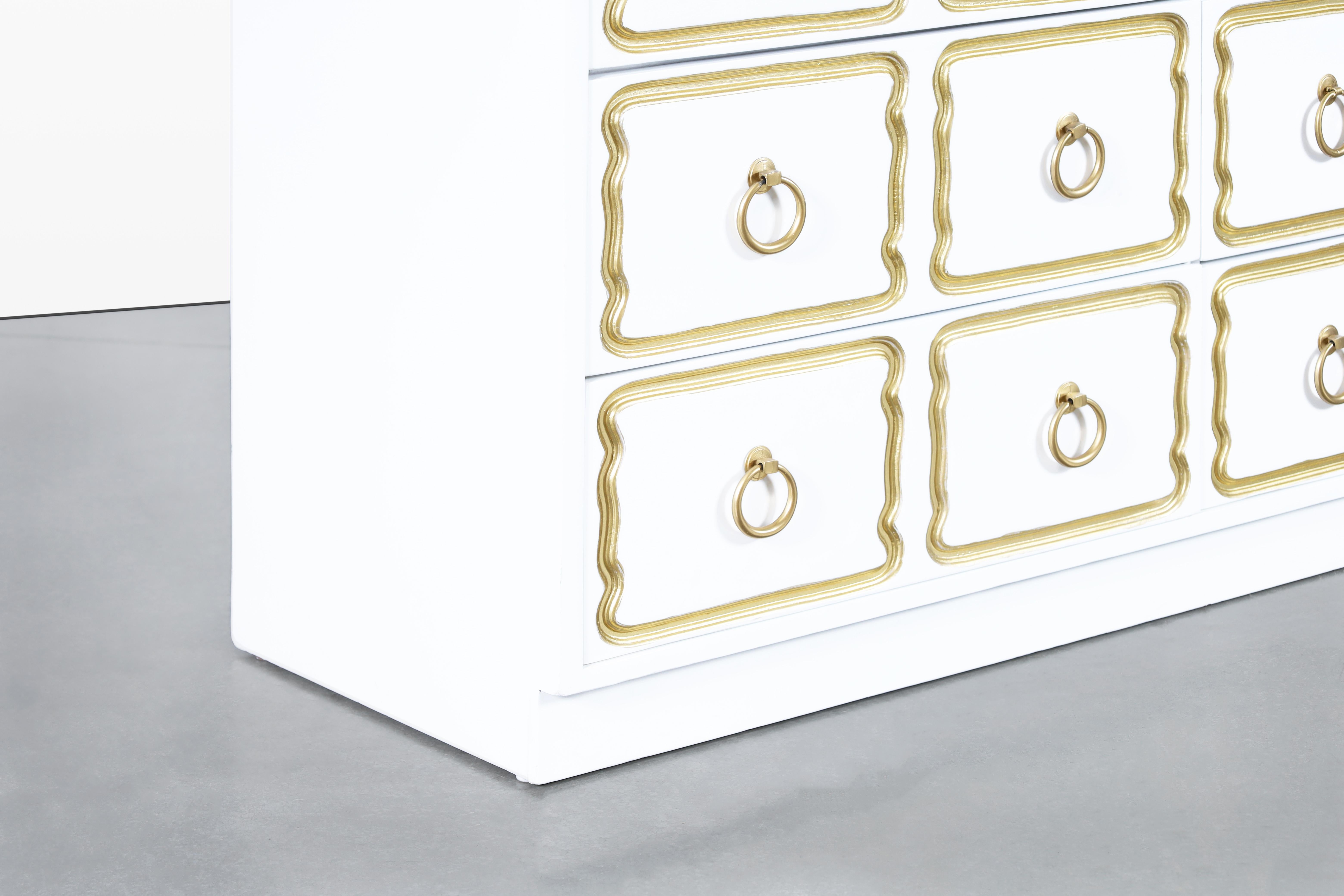 Commodes Vintage laquées 