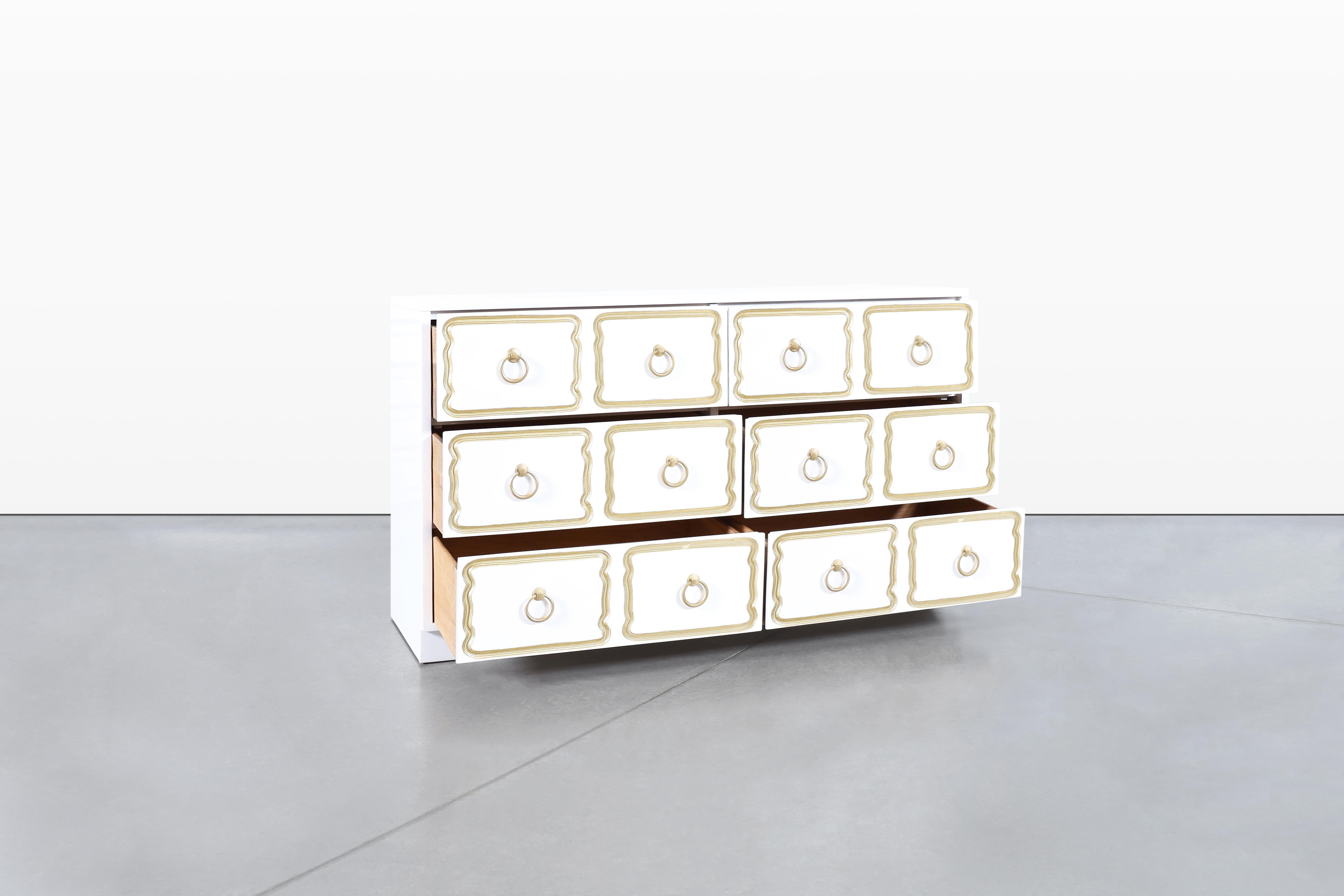 Commodes Vintage laquées 