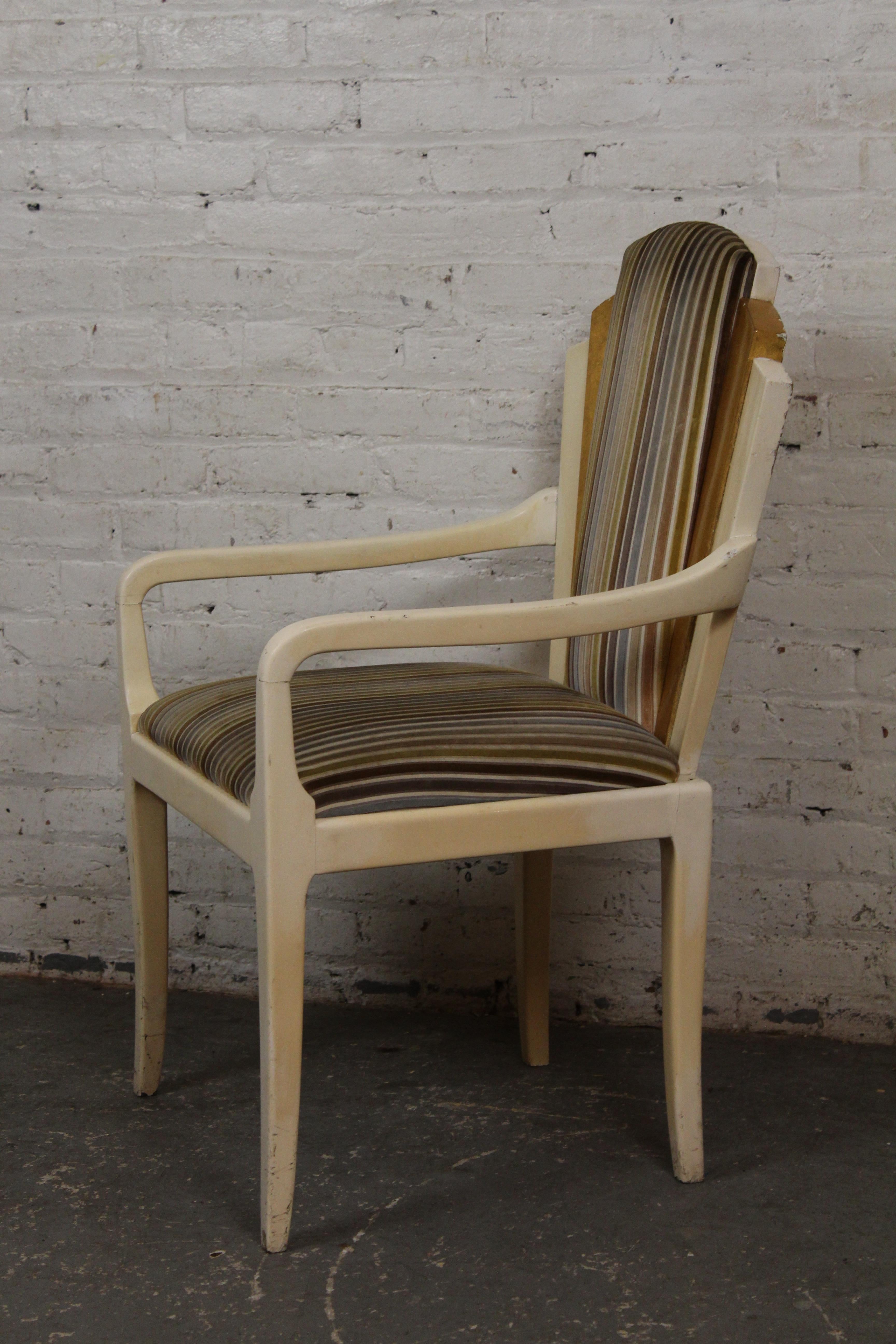 Lackierter Vintage-Stuhl „Eva“ von Vladimir Kagan im Angebot 6