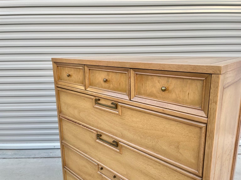 Vintage Lacquered Highboy by American of Martinsville For Sale at 1stDibs