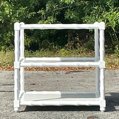 Vintage Lacquered Tri- Table From the Estate of Harley Earl