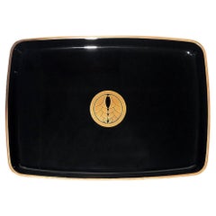Vintage Lacquered Wood Tray from Japan, Meiji Period