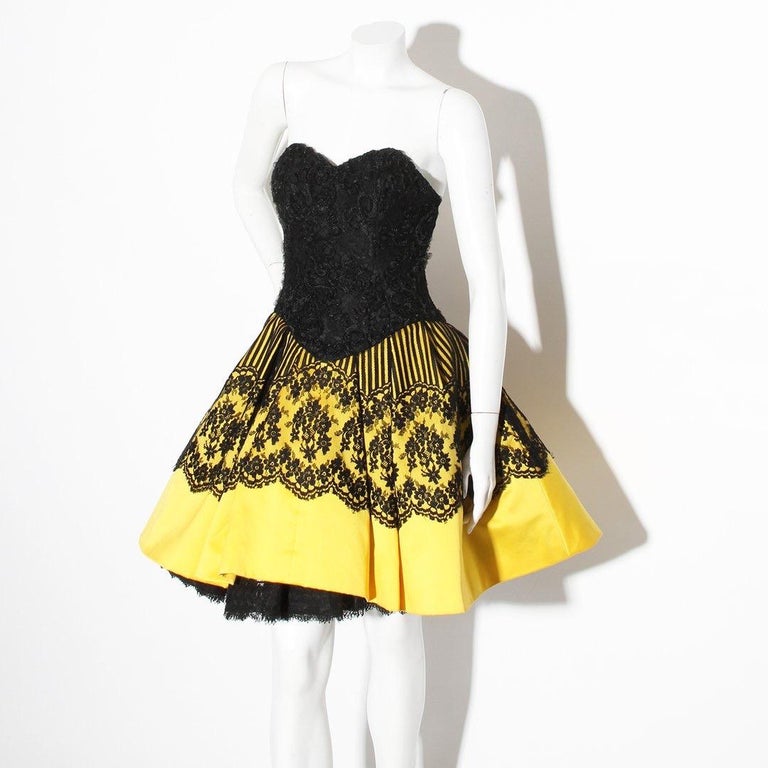 Vintage Christian Lacroix Vintage Haute Couture Pouf Dress at 1stDibs