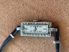 Vintage Ladies 17 Jewel Movement Platinum Wrist Watch