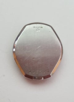 Vintage Ladies Bulova 10 Karat Rose Gold-Plated Watch, Champagne Face, Petite