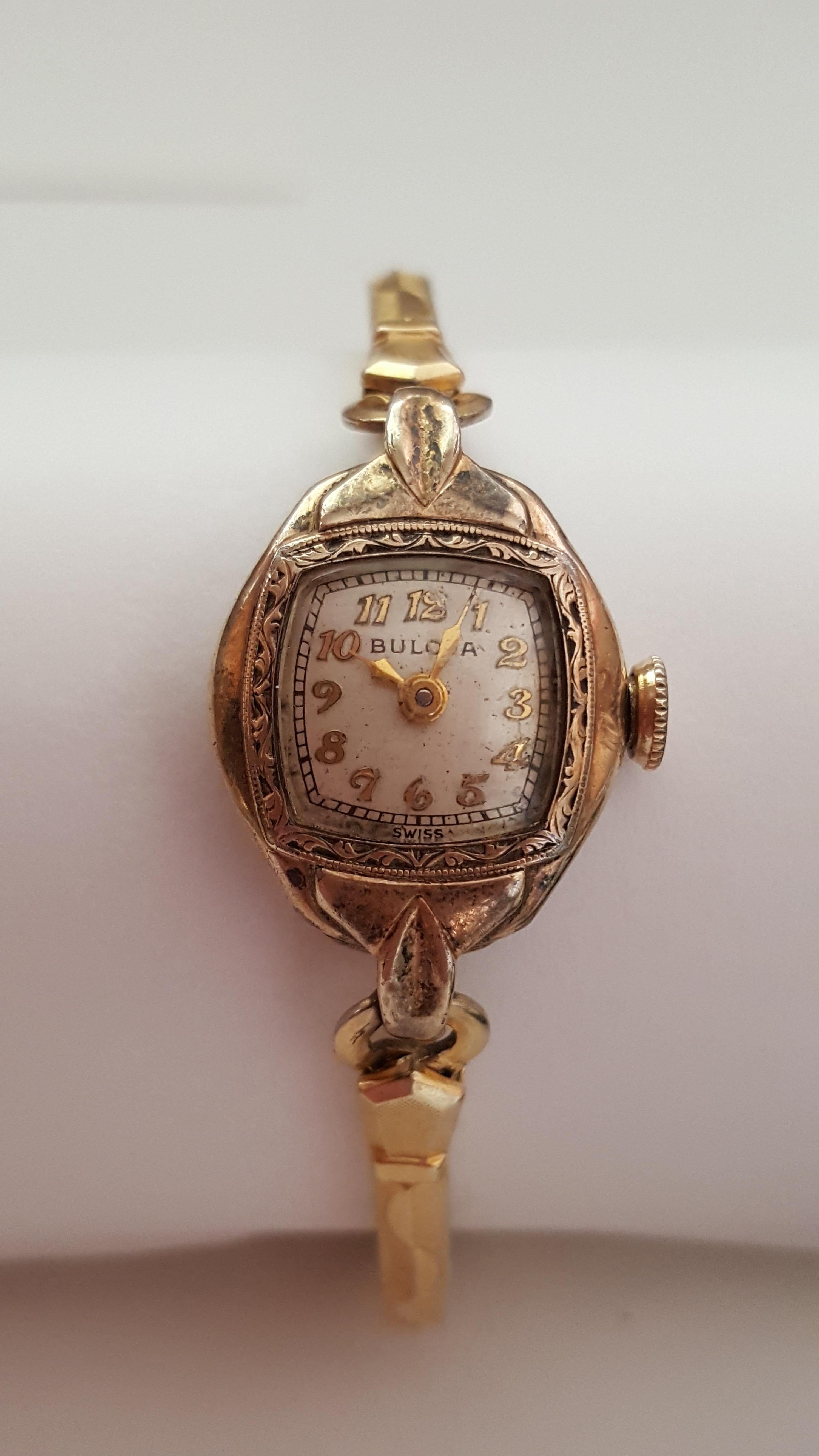 bulova vintage watch ladies