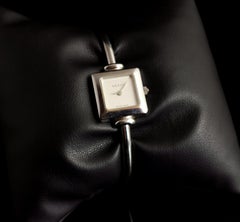 Vintage Ladies Gucci Wristwatch, Boxed, 1900 L, Stainless Steel