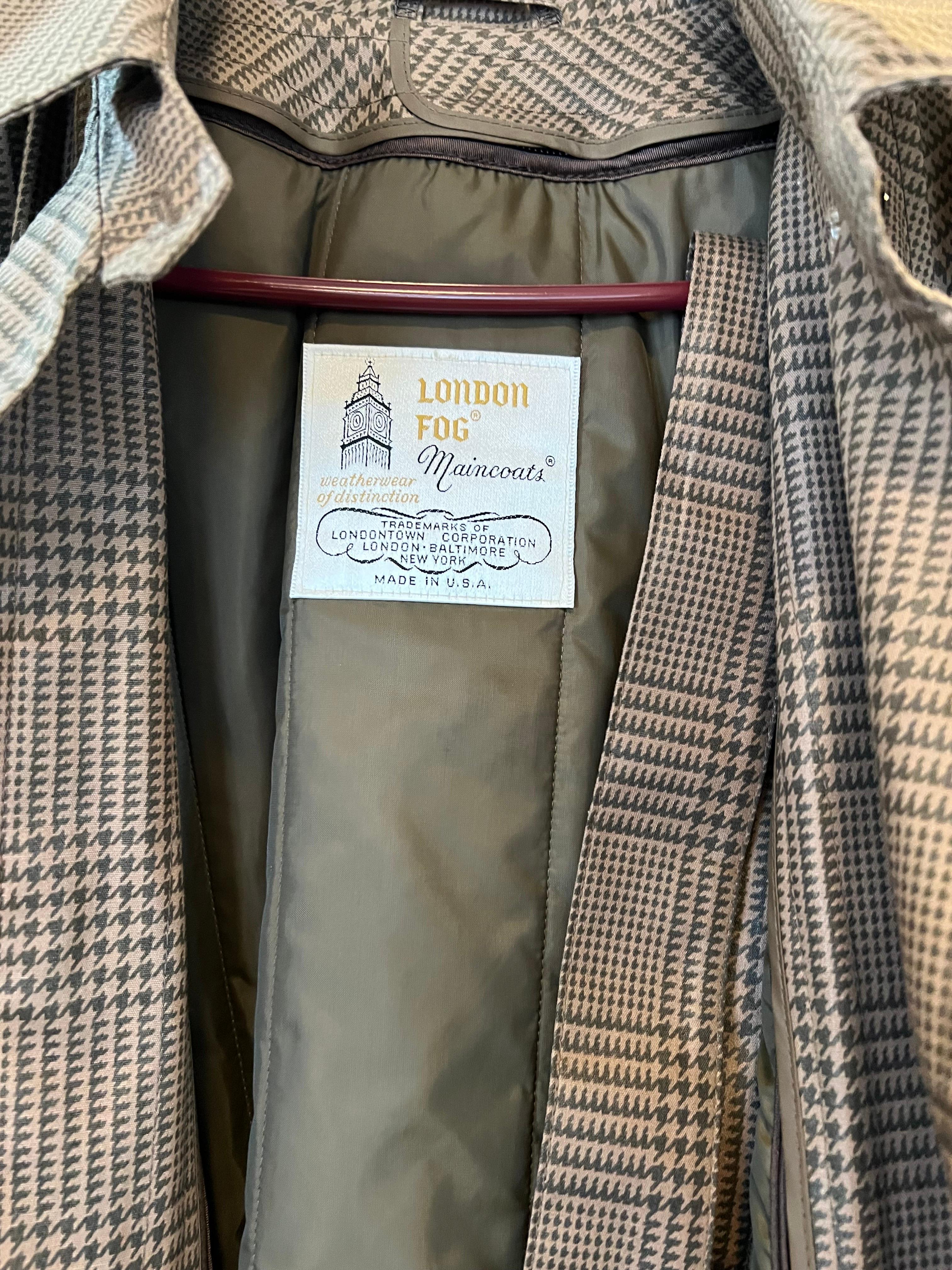 Vintage Damen London Fog Raincoat, Vintage  im Angebot 2
