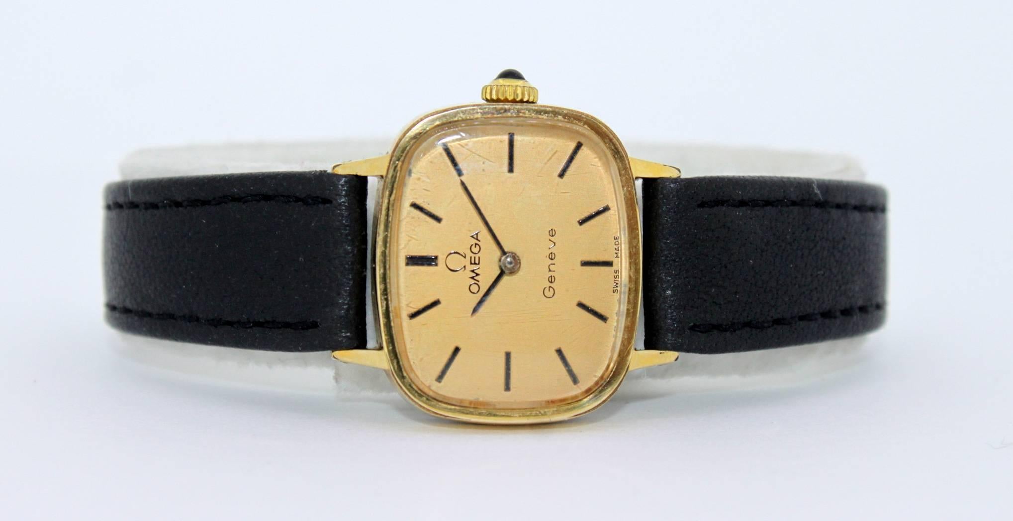 Women's Vintage Ladies Omega Wristwatch, circa 1950s